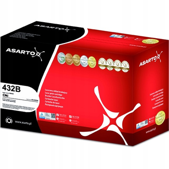 Toner Asarto do Oki B432 B512 MB492 MB562 45807111 czarny