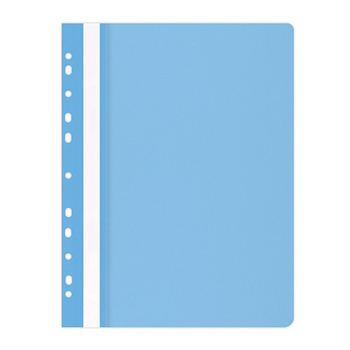 SKOROSZYT A4 PLASTIKOWY OFFICE MIĘKKI ZAWIESZANY 25 SZT. JASNONIEBIESKI