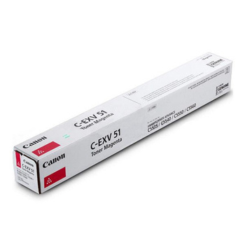 Toner Canon CEXV51M  do iR C5535i, C5540i, C5550i, C5560i, DX C5735i, C5740i, C5760i  na 60tyś. str. czerwony