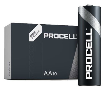 Baterie alkaliczne Duracell Procell industrialne AA LR6, 10 sztuk