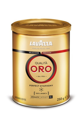 KAWA LAVAZZA QUALITA ORO, MIELONA, W PUSZCE, 250 G