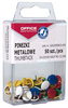 PINEZKI KOLOROWE OFFICE PRODUCTS, W PUDEŁKU, 50SZT