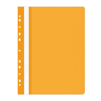 SKOROSZYT A4 PLASTIKOWY OFFICE MIĘKKI ZAWIESZANY 25 SZT. POMARAŃCZOWY
