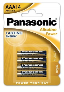 BATERIA PANASONIC ALKALICZNA LR03 AAA, 4 SZT