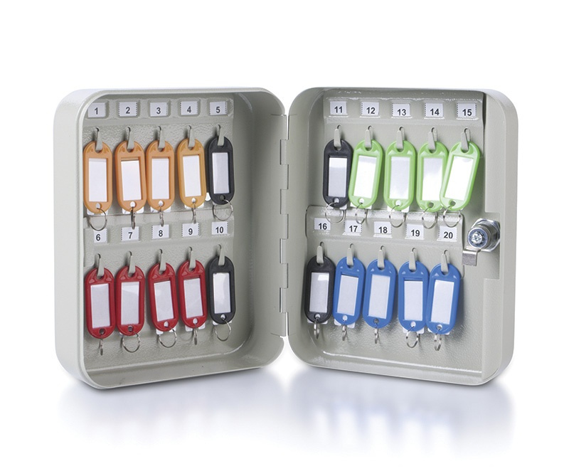 Metalowa szafka na 20 kluczy szara 20 × 16 × 8 cm organizer do kluczy do biura i domu pol_pl_Metalowa-szafka-na-20-kluczy-szara-20-x-16-x-8-cm-organizer-do-kluczy-do-biura-i-domu-7380_3