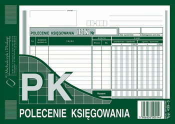 DRUK POLECENIE KSIĘGOWANIA A5 439-3 OFFSET