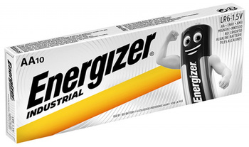 BATERIA ENERGIZER INDUSTRIAL AA LR6 1,5V, 10 SZTUK