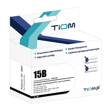 Tusz Tiom do HP 15 C6615D DeskJet 3810 940C czarny