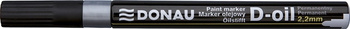 MARKER OLEJOWY DONAU D-OIL, OKRĄGŁY, 2,2MM, SREBRNY