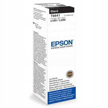 Tusz Epson T6641 C13T66414A do EcoTank L120, L1300, L355, ET-3600 czarny