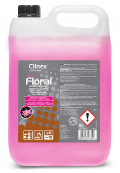 PŁYN DO MYCIA PODŁÓG CLINEX FLORAL BLUSH 5L