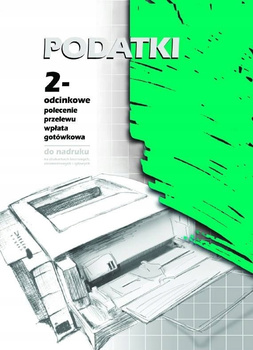 DRUK POLECENIE PRZELEWU A4 PODATKI 2-ODC. F-130-2