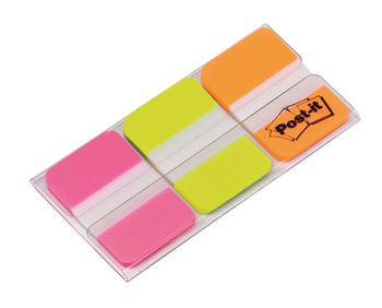 ZAKŁADKI INDEKSUJĄCE POST-IT DO ARCHIWIZACJI SILNE, KOLOROWE