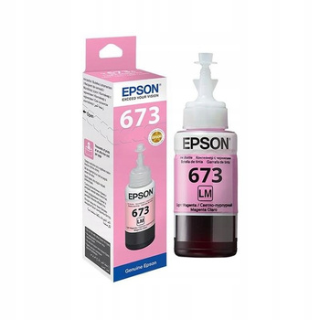 Tusz Epson T6736 C13T67364A  do L800, L1800, L805, L850 jasny czerwony