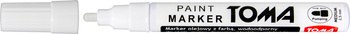 MARKER OLEJOWY TOMA TO-440, MEDIUM 2,5mm, BIAŁY