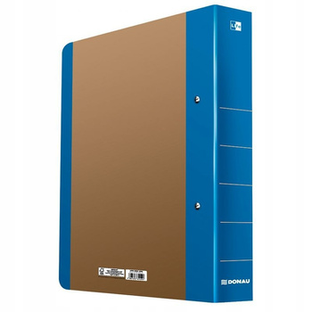 SEGREGATOR RINGOWY DONAU LIFE, A4/2RD/50MM, NIEBIESKI