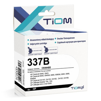 Tusz Tiom do HP 337B C9364EE DJ 5940 PS D5160 czarny