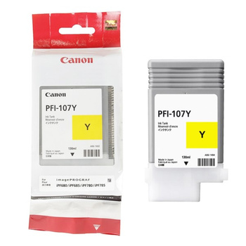 Tusz Canon PFI-107Y do iPF670, 680, 685 żółty