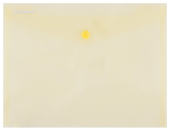 TECZKA KOPERTOWA A5 NA ZATRZASK ŻÓŁTA