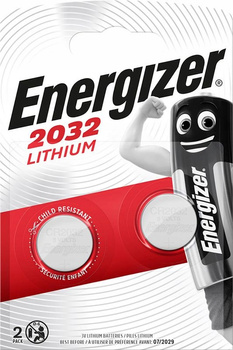 BATERIA SPECJALISTYCZNA ENERGIZER, CR2032,3V, 2SZT.