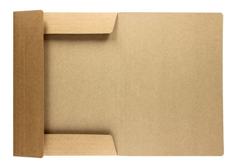 Teczka na dokumenty A4 z gumką Barbara Eco motyw „Woda”, gruba tektura