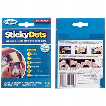 MASA STICKY DOTS PERMANENT MASA KLEJOWA W KROPELKACH