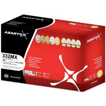 Toner Asarto do Oki 332MX C332dn MC363dn 46508710 czerwony