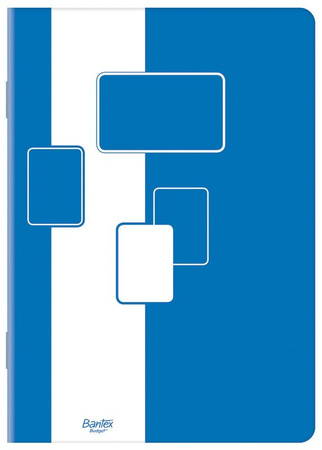 ZESZYT A4 BANTEX BUDGET 60 K MIĘKKA OKŁADKA Z MARGINESEM