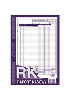 DRUK RAPORT KASOWY A4 410-1