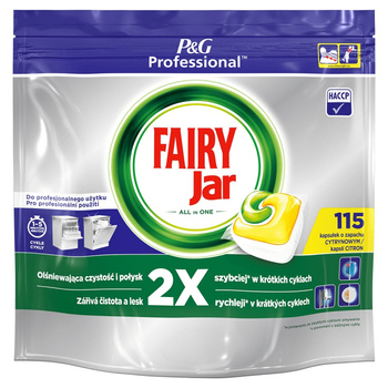 Kapsułki do zmywarki FAIRY All-in-one, profesjonal 115 szt