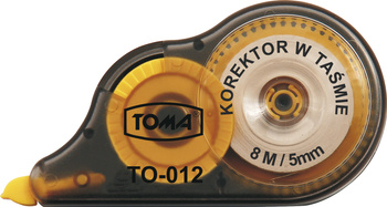 KOREKTOR NA TAŚMIE TOMA 5MM/8M T0-012