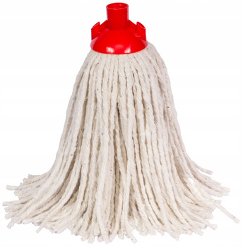 MOP ROMA SZNURKOWY MAXI, 240G, 30CM, CZERWONE MOCOWANIE