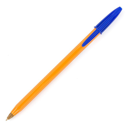 Długopis BIC Orange niebieski 0,8mm olejowy atrament,
