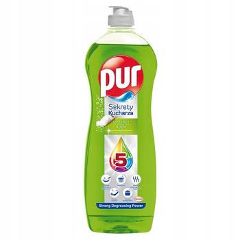 PŁYN DO MYCIA NACZYŃ PUR JABŁKO, 750ML