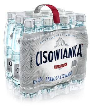 CISOWIANKA WODA LEKKOGAZOWANA 12x0,5L