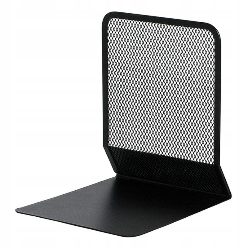 Podstawka podpórka na książki z metalowej siatki czarna organizer biurowy pol_pl_Podstawka-podporka-na-ksiazki-z-metalowej-siatki-czarna-organizer-biurowy-9606_1