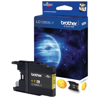 Tusz Brother LC1280XLY do MFC-J5910DW, MFC-J6910DW żółty