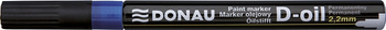 MARKER OLEJOWY DONAU D-OIL, OKRĄGŁY, 2,2MM, NIEBIESKI