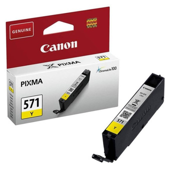 Tusz  Canon CLI-571Y do  Pixma MG-5750, 6850, 7750 żółty