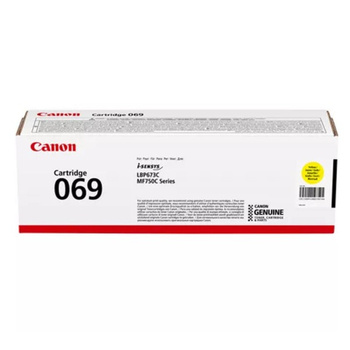 Toner Canon 069Y do i-SENSYS LBP-673Cdw, MF752Cdw, MF754Cdw, żółty