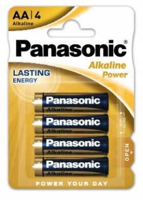 BATERIA PANASONIC ALKALICZNA LR6 LR06 AA, 4 SZT