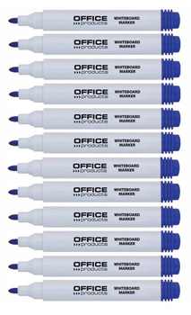 MARKER DO TABLIC OFFICE PRODUCTS NIEBIESKI 12SZT.