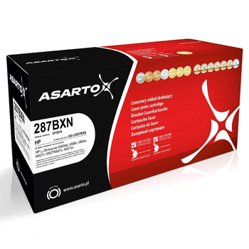 Toner Asarto do HP CF287X na 18000 str. czarny