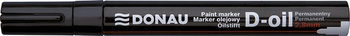 MARKER OLEJOWY DONAU D-OIL, OKRĄGŁY, 2,8MM, CZARNY