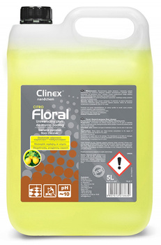 PŁYN DO MYCIA PODŁÓG CLINEX FLORAL CITRO 5L