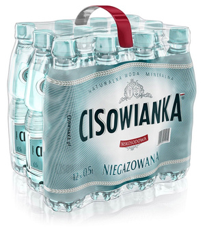 CISOWIANKA WODA NIEGAZOWANA 12x0,5L