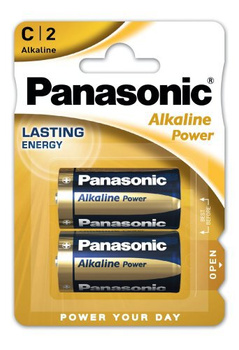 Baterie Panasonic  C / LR14 Alkaline Power - 2 sztuki