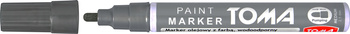 MARKER OLEJOWY TOMA TO-440, MEDIUM 2,5mm, SREBRNY