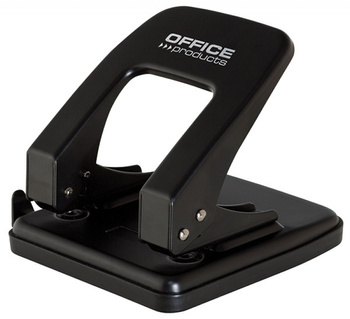 DZIURKACZ OFFICE PRODUCTS, DO 40 KARTEK, CZARNY