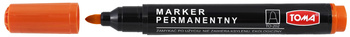 MARKER PERMANENTNY TOMA TO-202 OKRĄGŁY POMARAŃCZOWY